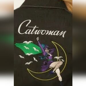 Denim jacket DC Comic Catwoman